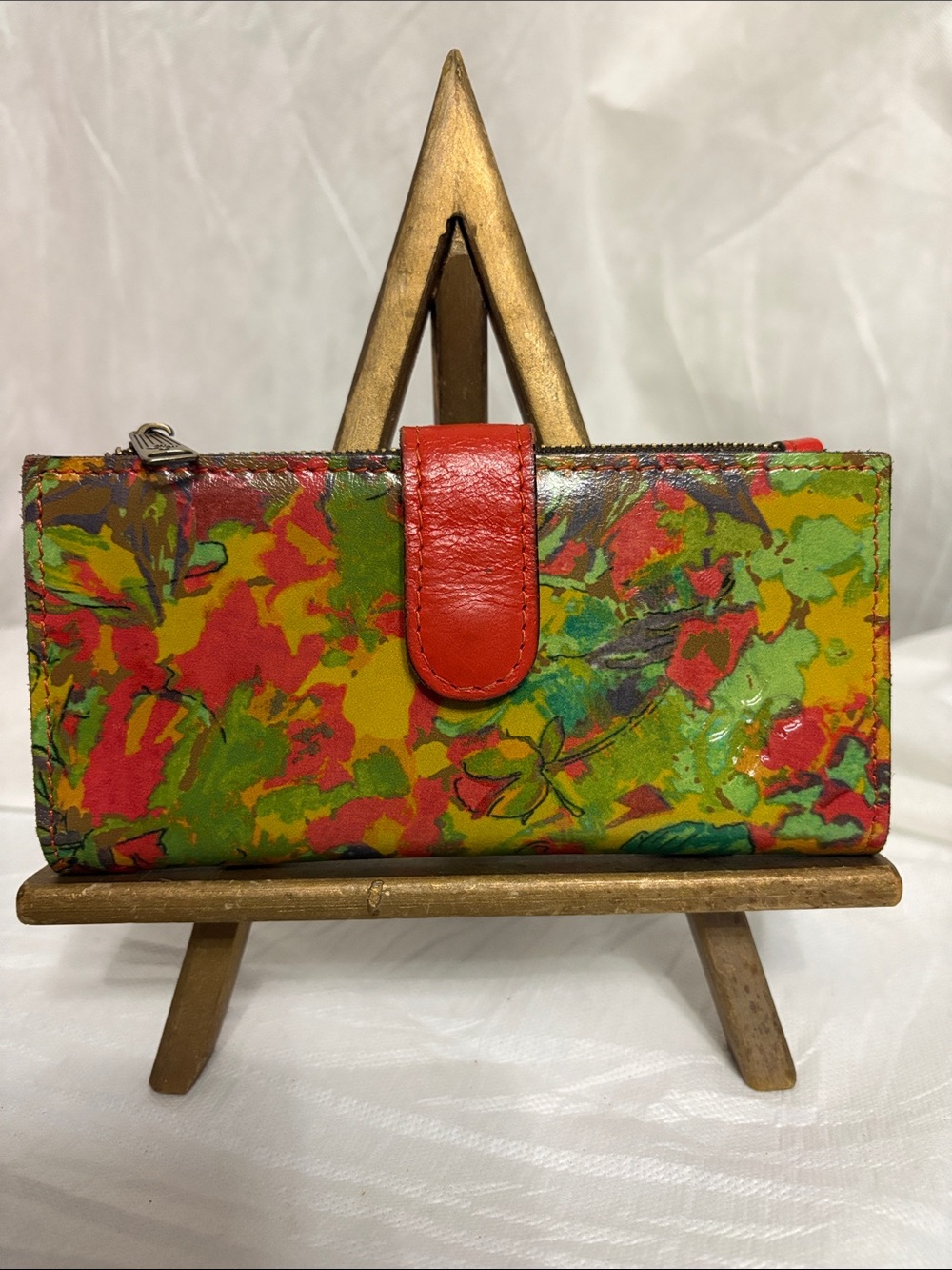 Patricia Nash Nazari Bi fold Leather Wallet